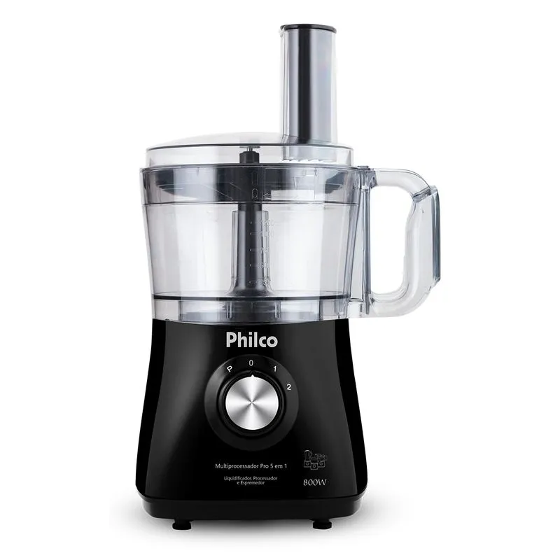 Multiprocessador Philco Pro 5 em 1 Inox 800W