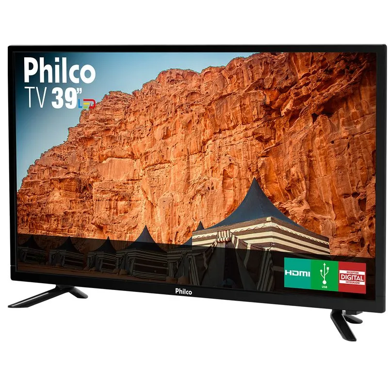 TV 39” Philco Led  PTV39N87D HD Recepção Digital