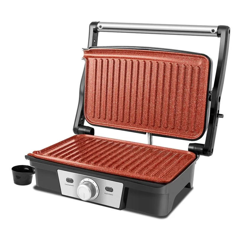 Grill Philco PGR19PI Inox Antiaderente Redstone