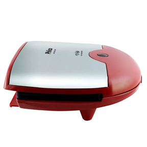 Mini Grill e Sanduicheira Philco Inox Vermelha 750W